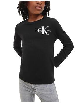 Camiseta Chest Black Calvin Klein