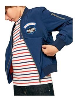 Chaqueta  bomber parches Hawthorn Pepe Jeans