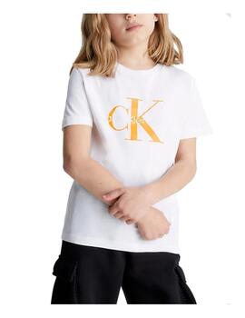 Camiseta logo monogram Calvin Klein