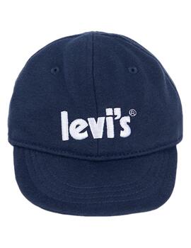Gorra azul Levi's