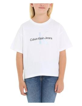 Camiseta Serenity White Monogram Calvin Klein