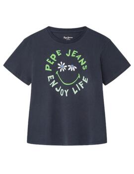 Camiseta Oda Blue Pepe Jeans