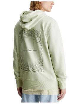 Sudadera Square Frequency Logo Calvin Klein Jeans