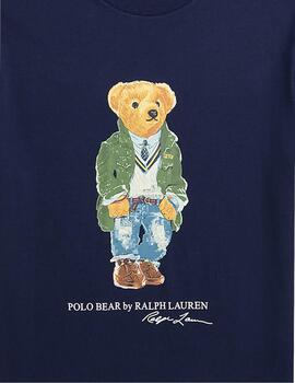 Camiseta Oso Aip Navy Polo Ralph Lauren