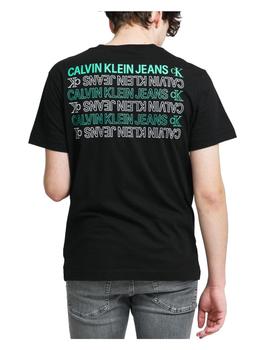 Camiseta Ck Repeat Text Graph Calvin Klein