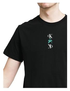 Camiseta Ck Repeat Text Graph Calvin Klein
