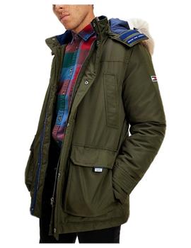 Parka verde Tommy Jeans