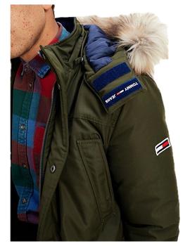 Parka verde Tommy Jeans