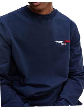 Sudadera chest graphic crew Tommy Jeans