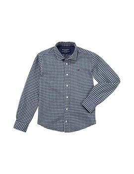 Camisa Winter Ginham gris Hackett