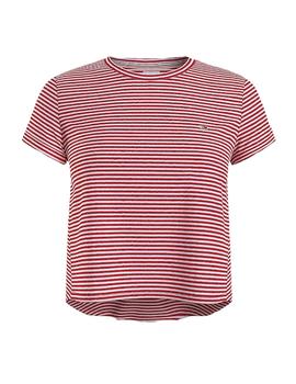 Camiseta Twj Relaxed Stripe Tommy Hilfiger