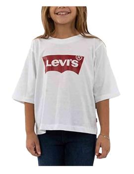 Camiseta crop con logo rojo Levi´s