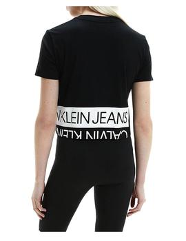 Camiseta negra logo Calvin Klein