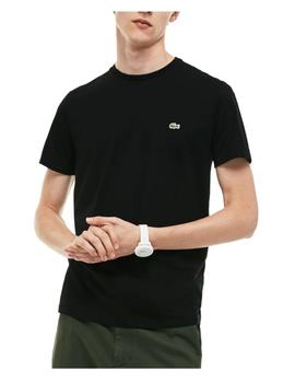 Camiseta manga corta negra Lacoste