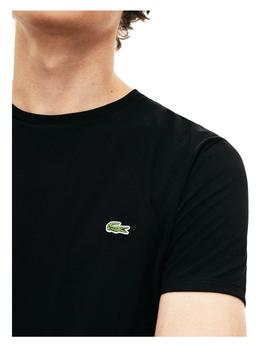 Camiseta manga corta negra Lacoste