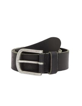 Cinturón troquelado negro Clover Belt Pepe Jeans