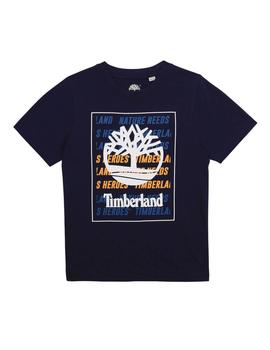 Camiseta manga corta azul marino Timberland