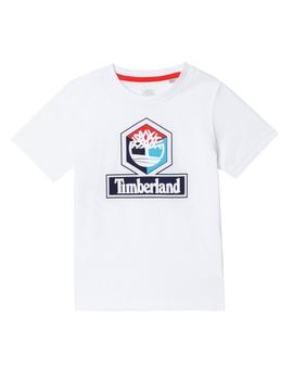 Camiseta manga corta blanca Timberland