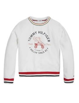 Sudadera logo retro Skate Team Tommy Hilfiger