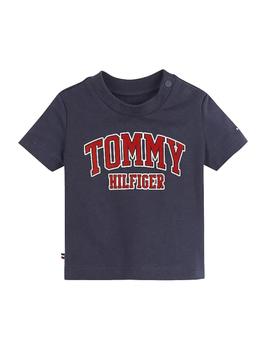 Camiseta azul logo Tommy Hilfiger