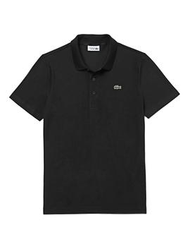 Polo manga corta negro Lacoste