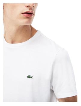 Camiseta manga corta blanca Lacoste