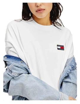 Vestido-Camiseta logo oversize Tommy Hilfiger