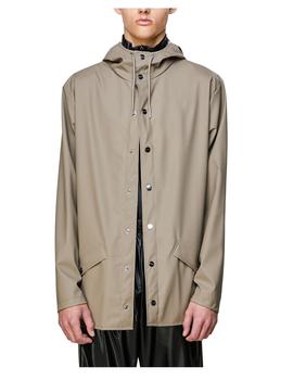 Chubasquero corto beige Rains