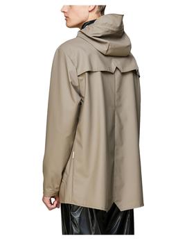 Chubasquero corto beige Rains