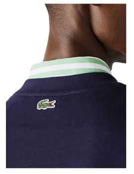 Sudadera logo craquelado Lacoste