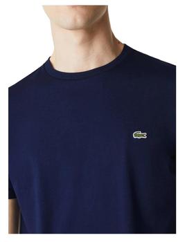 Camiseta manga corta azul marino Lacoste