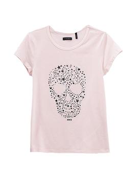 Camiseta rosa KF rock pastel  IKKS