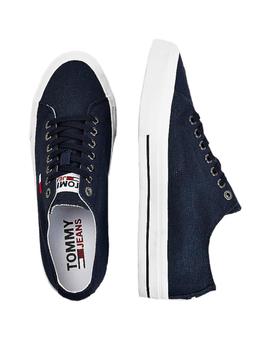 Zapatilla Long lace up vulc Tommy Hilfiger