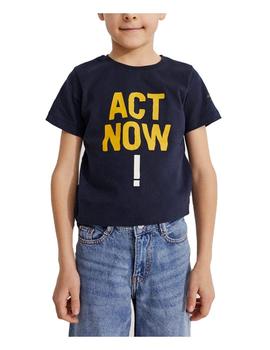 Camiseta Act Now Navy Ecoalf