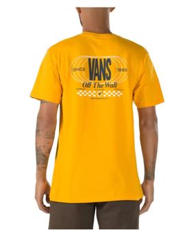 Camiseta mn frequency amarilla Vans