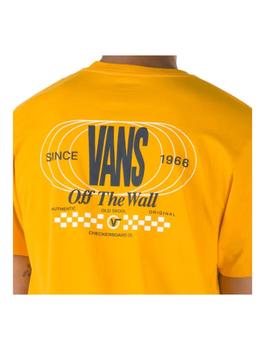 Camiseta mn frequency amarilla Vans