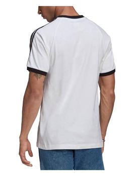 Camiseta blanca 3-stripes Adidas
