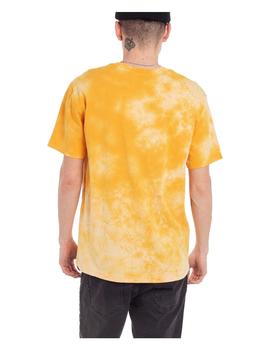 Camiseta amarilla tye dye crewneck Champion