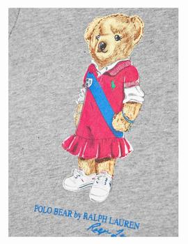 Vestido gris oso Polo Ralph Lauren