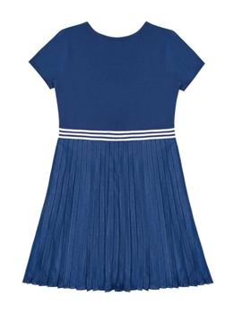 Vestido azul  plisado Polo Ralph Lauren