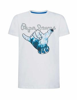 Camiseta saludo surfero Judah Pepe Jeans