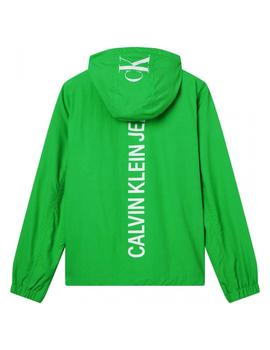 Chaqueta logo espalda Calvin Klein