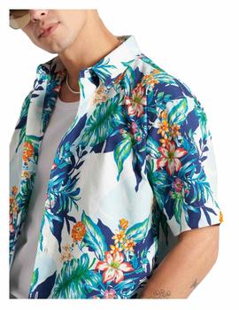 Camisa manga corta hawaiian Superdry