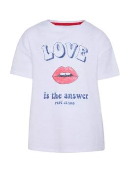 Camiseta estampada letras Vanjie Pepe Jeans