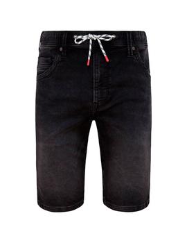 Pantalón corto Jagger negro Pepe Jeans