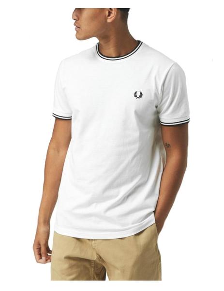 nicotina Objeción Soldado Camiseta manga corta Fred Perry