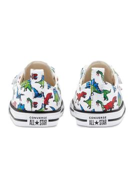 Zapatilla CTAS 2V OX Dinosaurios Converse