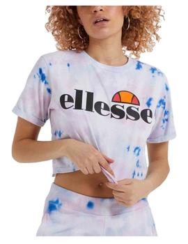 Camiseta Alberta tie dye cropped Ellesse