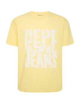 Camiseta Milo amarilla Pepe Jeans