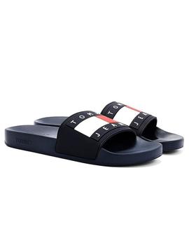 Chanclas de piscina con logo Tommy Hilfiger